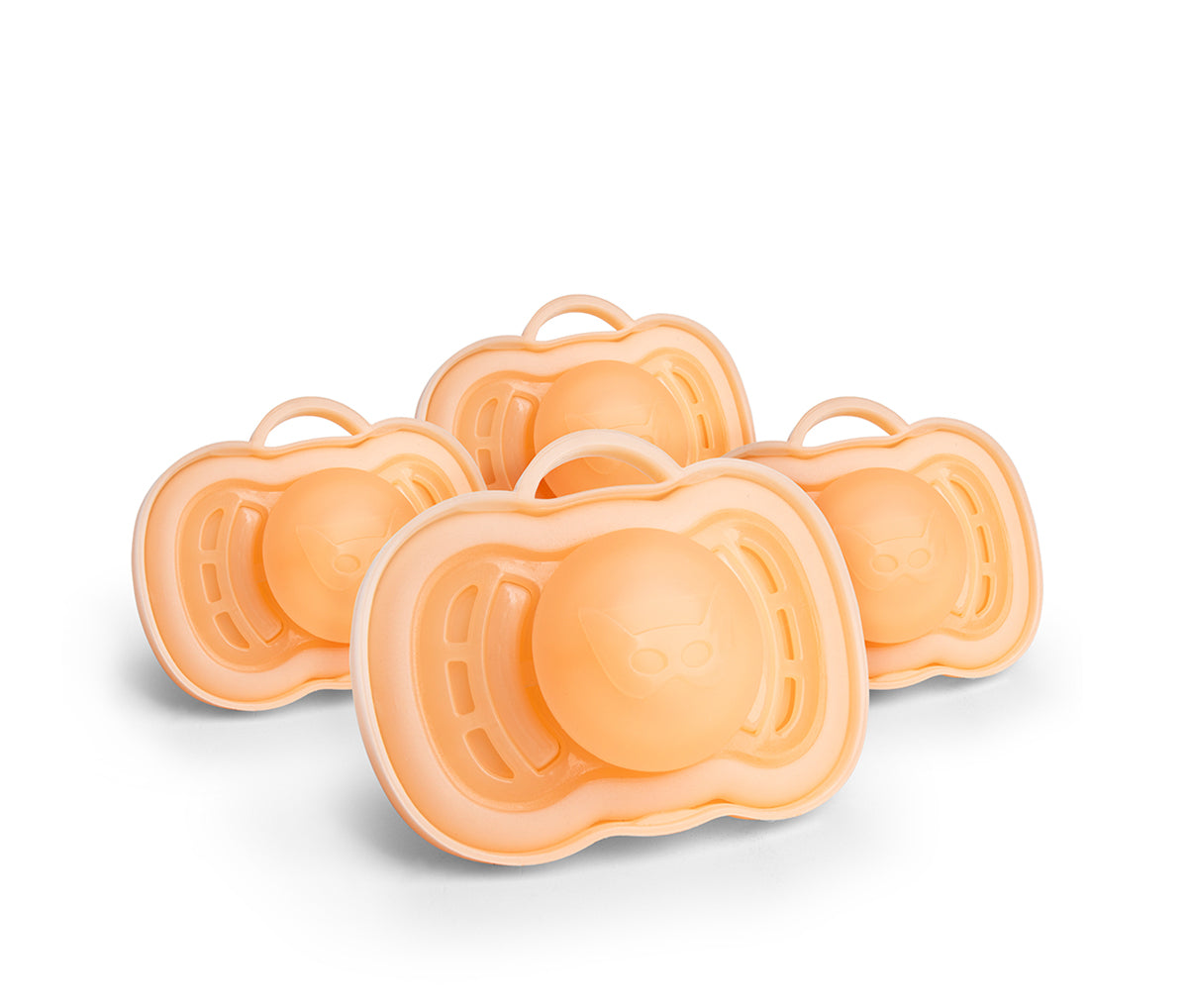 4-pack Nappar, 6+ månader, Peach