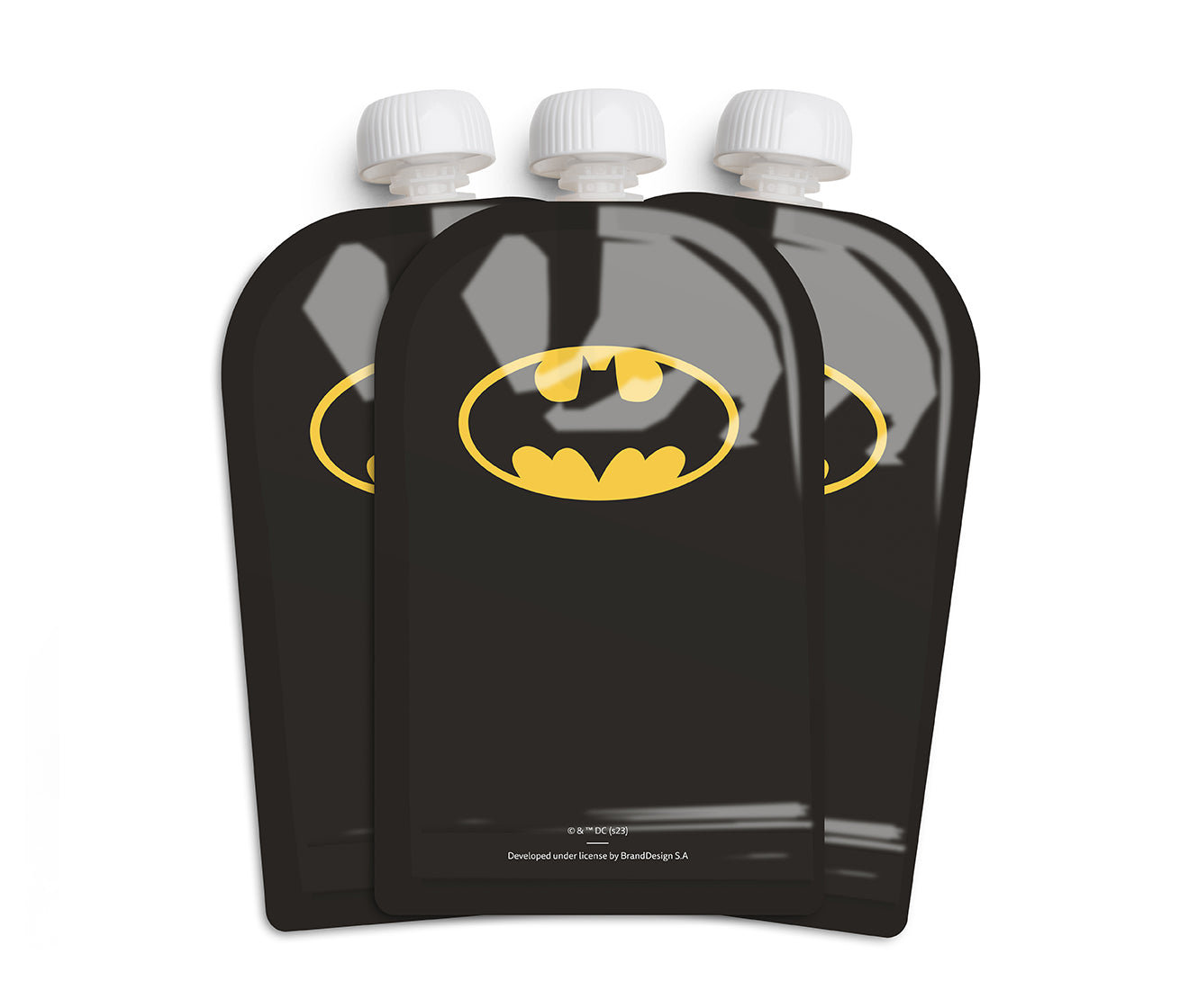 Ruokapussin, Batman, 180 ml, 3-pakkaus