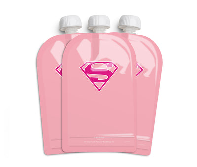 Ruokapussin, Supergirl, 180 ml, 3-pakkaus