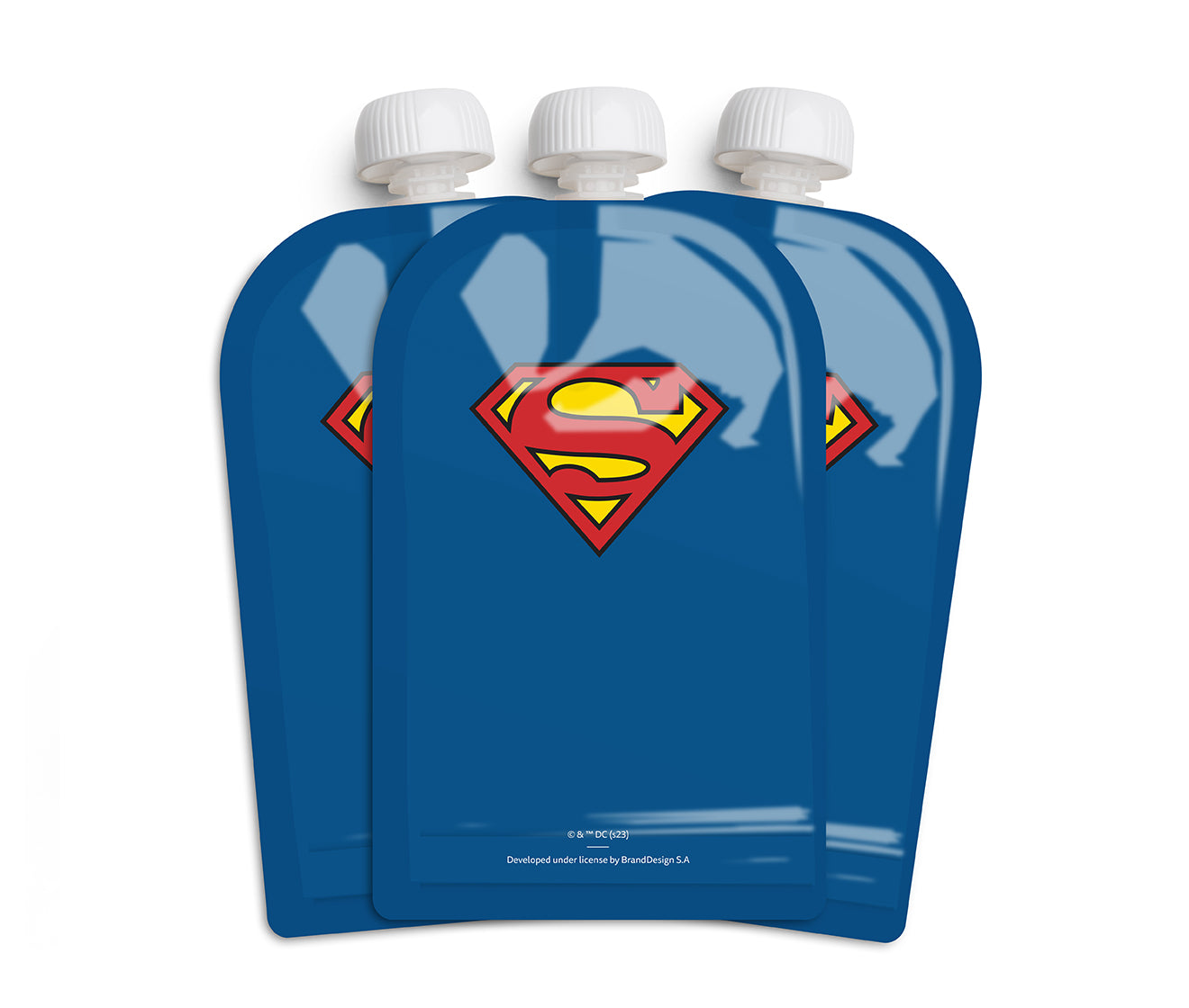 Ruokapussin, Superman, 180 ml, 3-pakkaus