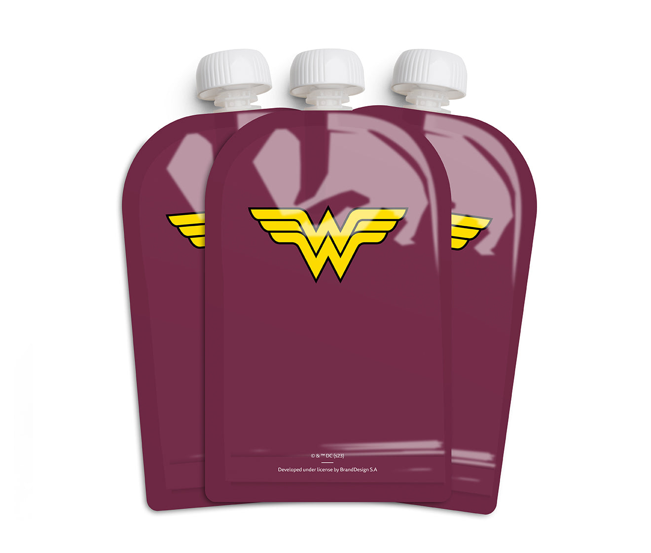 Ruokapussin, Wonder Woman, 180 ml, 3-pakkaus